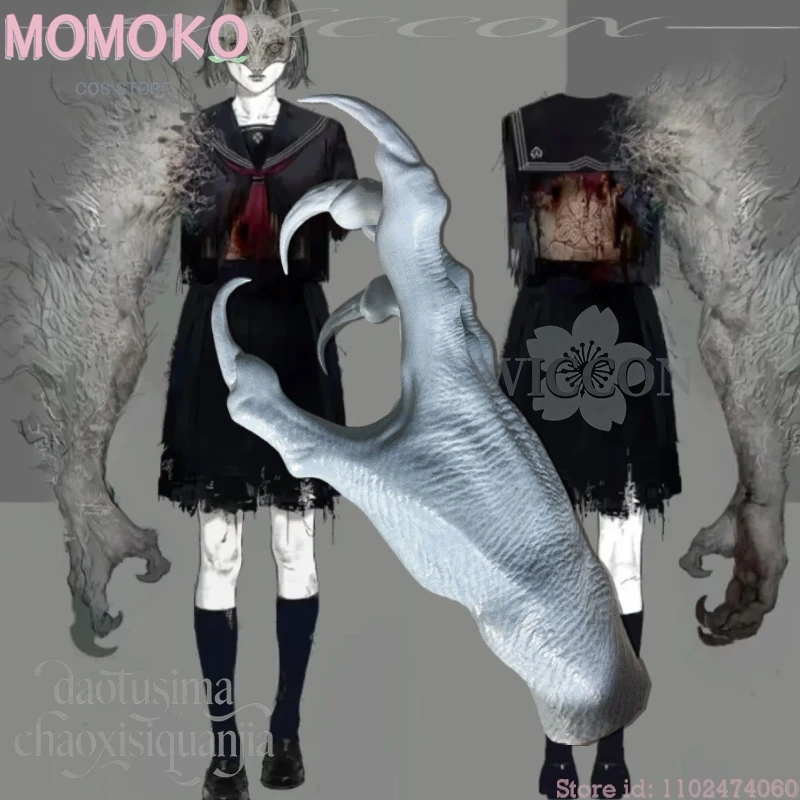 

Хэллоуин Аниме Игра Ужасов F Косплей Хинако Фотополимеризация Композита 3D Полилактическая кислота Реквизит Лисьи Мех MoMoKo Cos Store