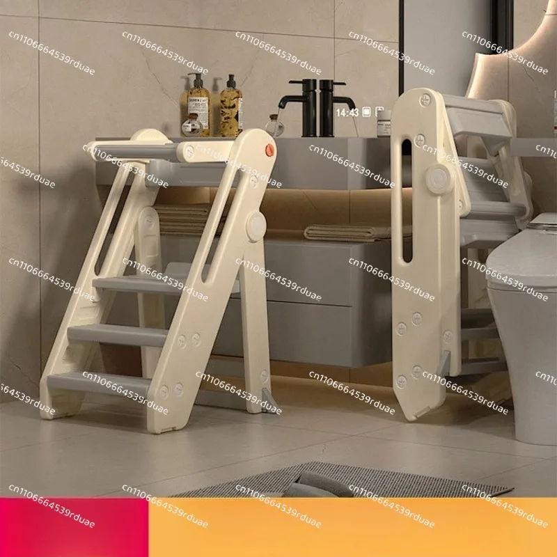 Baby Wash Table Ladder Stool Foldable Children's Foot Stool Baby Hand Wash Stairs
