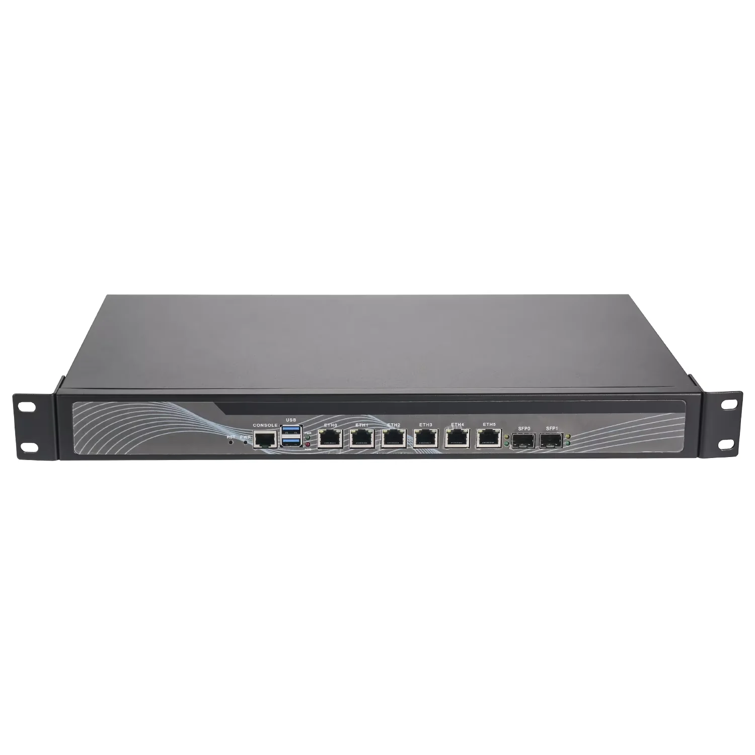 Topton 1U Rack Firewall Intel Core i5-4300M 8/6x 2.5G LAN MSATA 2x10G SFP+M.2 SATA 2xSATA Mini PC VPN Gateway Home NAS Serve
