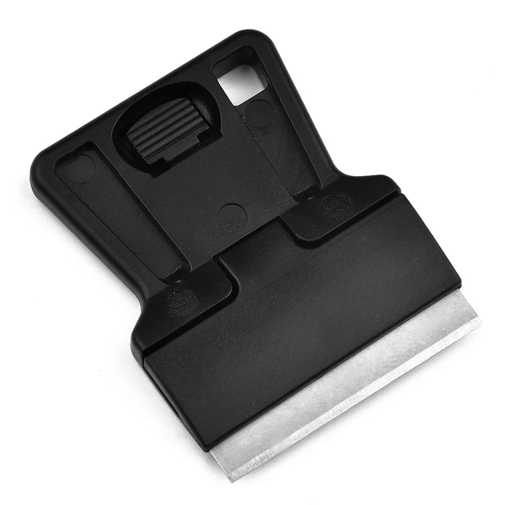 Tool Scraper Remove Single Edged Steel Blade Lightweight Plastic Handle For Car Stickers Painting Standard Useful