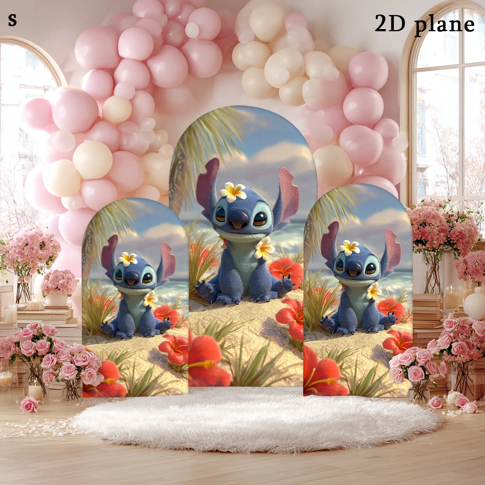 Disney Lilo & Stitch Beach Party Arch Backdrop