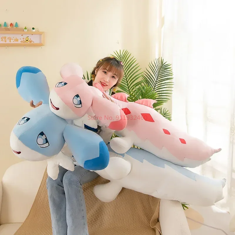 

Kawaii Palworld Chillet Plush Pink Pillow Bolster Stuffed Toy Grizzbolt Anime Peripheral Cloth Doll Stuffed Decor Modle Kid Gift