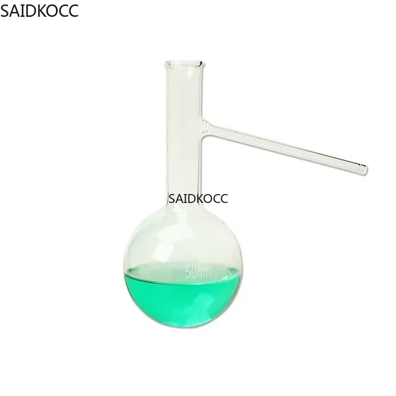 SAIDKOCC High Borosilicate Distillation Bottle100ml/250ml/500ml Distillation Purification Device Set of Glass Distillation Flask