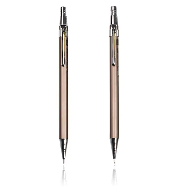 Metal Mechanical Pencil Press Automatic Pens For Writing Drawing Stationery School Office Supplies-AEF7