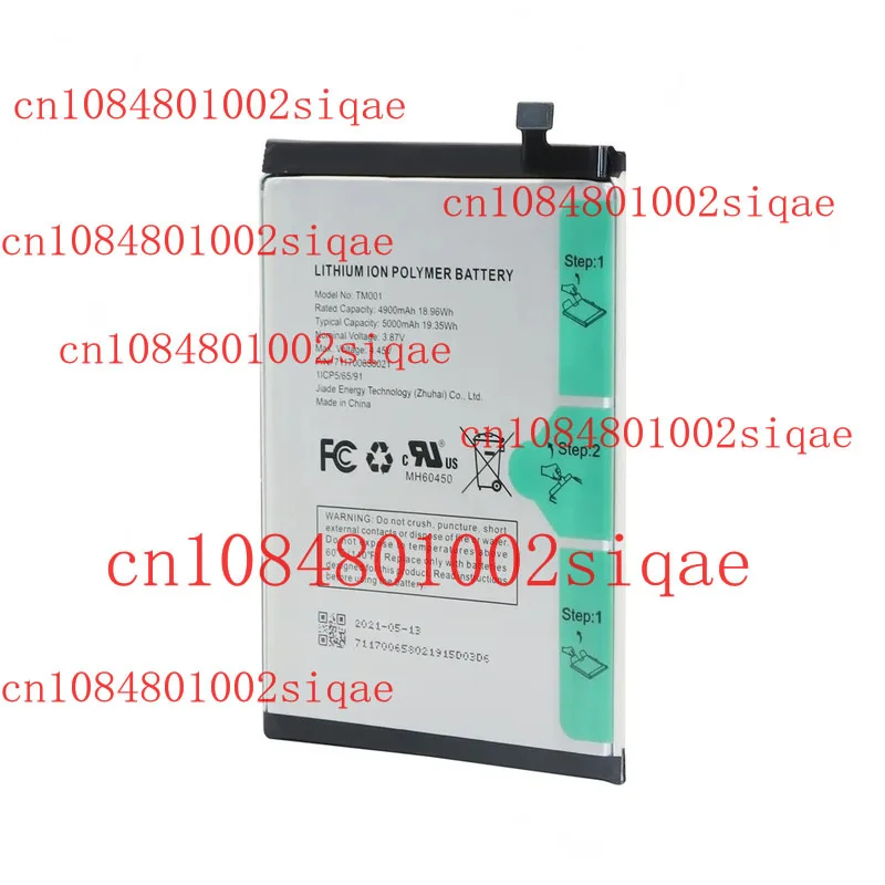NOWA bateria TM001 do T-Mobile Revvl 6 Pro TMAF035G 4900mAh 4.45V US Stock