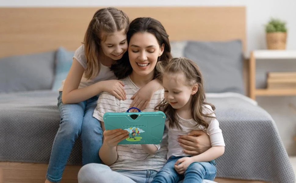 New 7 Inch Google Learning Education Games Kids' Tablet Quad Core 4GB RAM 64GB ROM 5G WiFi Tablets Cheap Simple Children's Gifts