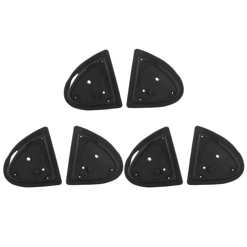 

6X прокладка внешнего зеркала автомобиля резиновые уплотнения уплотнения зеркала заднего вида 2208110198 2208110298 для Mercedes Benz W220 2000-2005