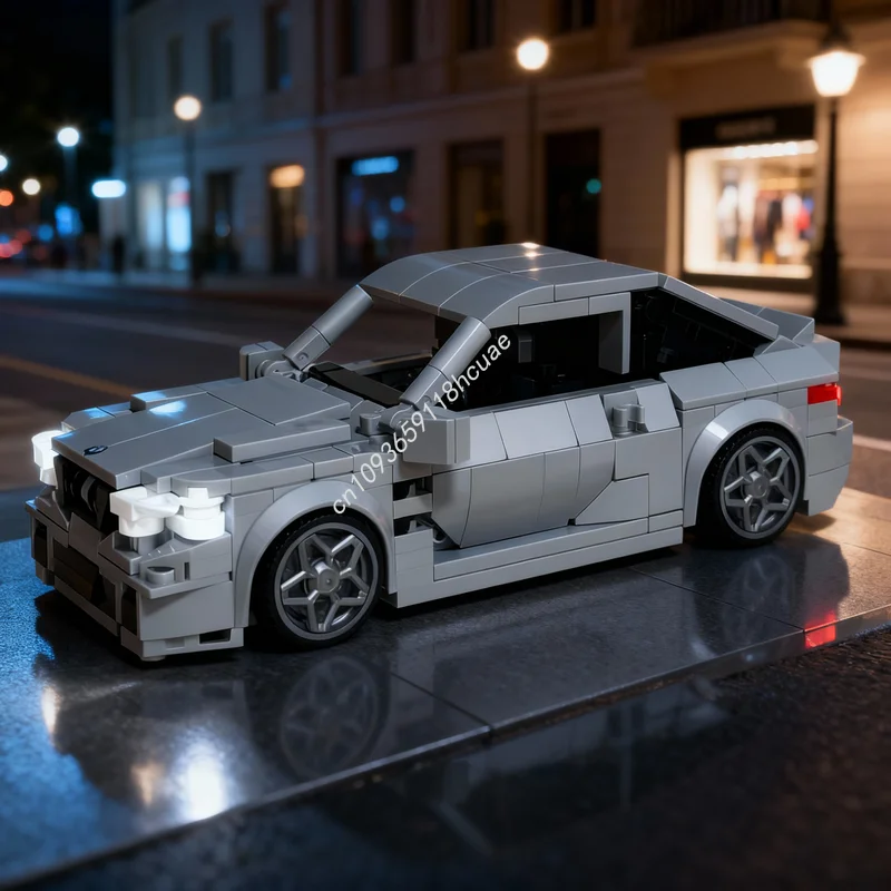 424 Piezas MOC BMWedd City Champions, Bloques de Construcción de Modelos, Juguetes de Arquitectura, Regalos de Navidad, Idea de Bricolaje, Ladrillos Creativos Educativos