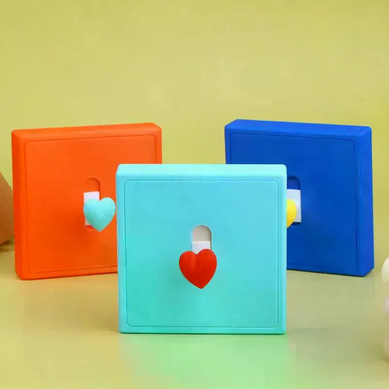 86 Type Wall Switch Protective Cover 3D Printed Heart Shaped Decor Plate Home Socket Ornament For Household Wall Plate Decor