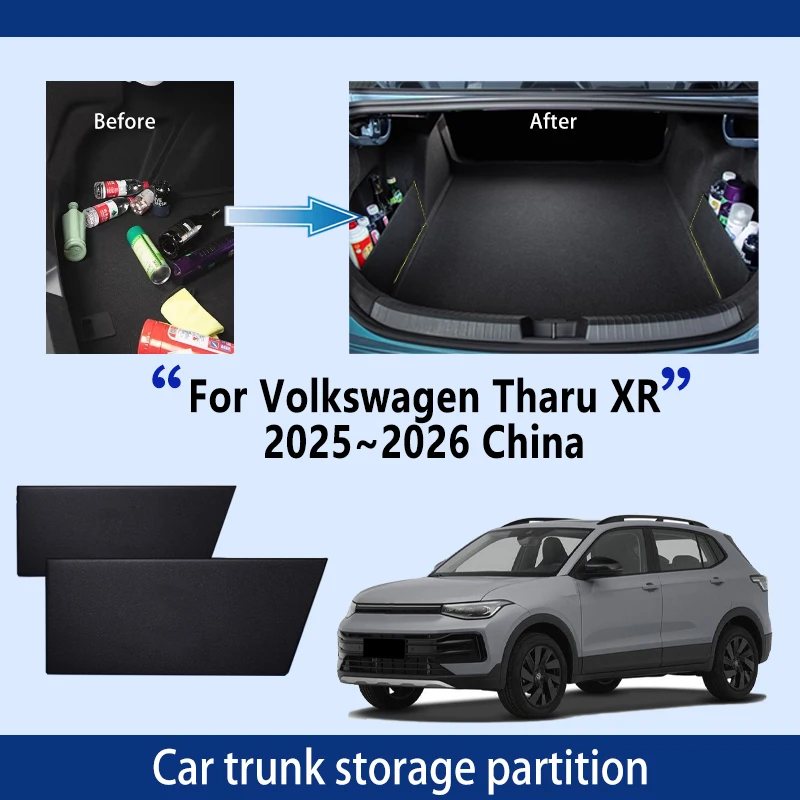 

Car Accessories For Volkswagen Tharu XR 2025~2026 2025 China Trunk Storage Partition Multifunction Storage Auto Interior Parts