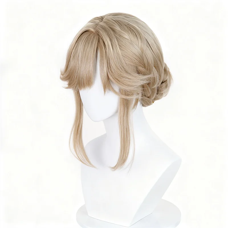 Spiel GODDESS OF VICTORY: NIKKE Ade Erwachsene Bunny Girl Cosplay Perücke Kurzes braunes Haar Hitzebeständige synthetische Perücken Halloween Prop