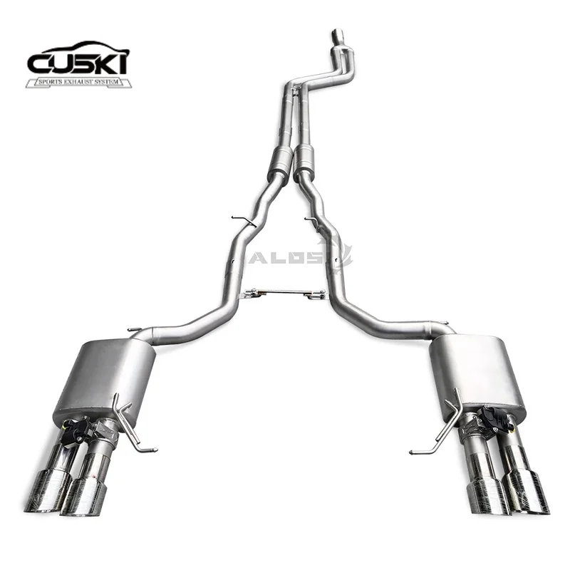 

High performance exhaust components suitable for BMW 535i 3.0T F10 2010-2016 stainless steel with valve control