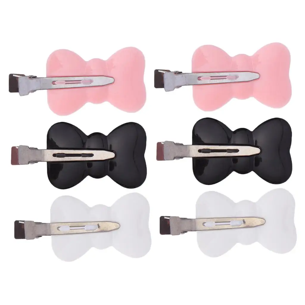 Hairdressing Clips No Bend Traceless Makeup Hair Clip Set Flat Sectioning Clips Hair Tools for Bangs Sleep Styling Face Wash