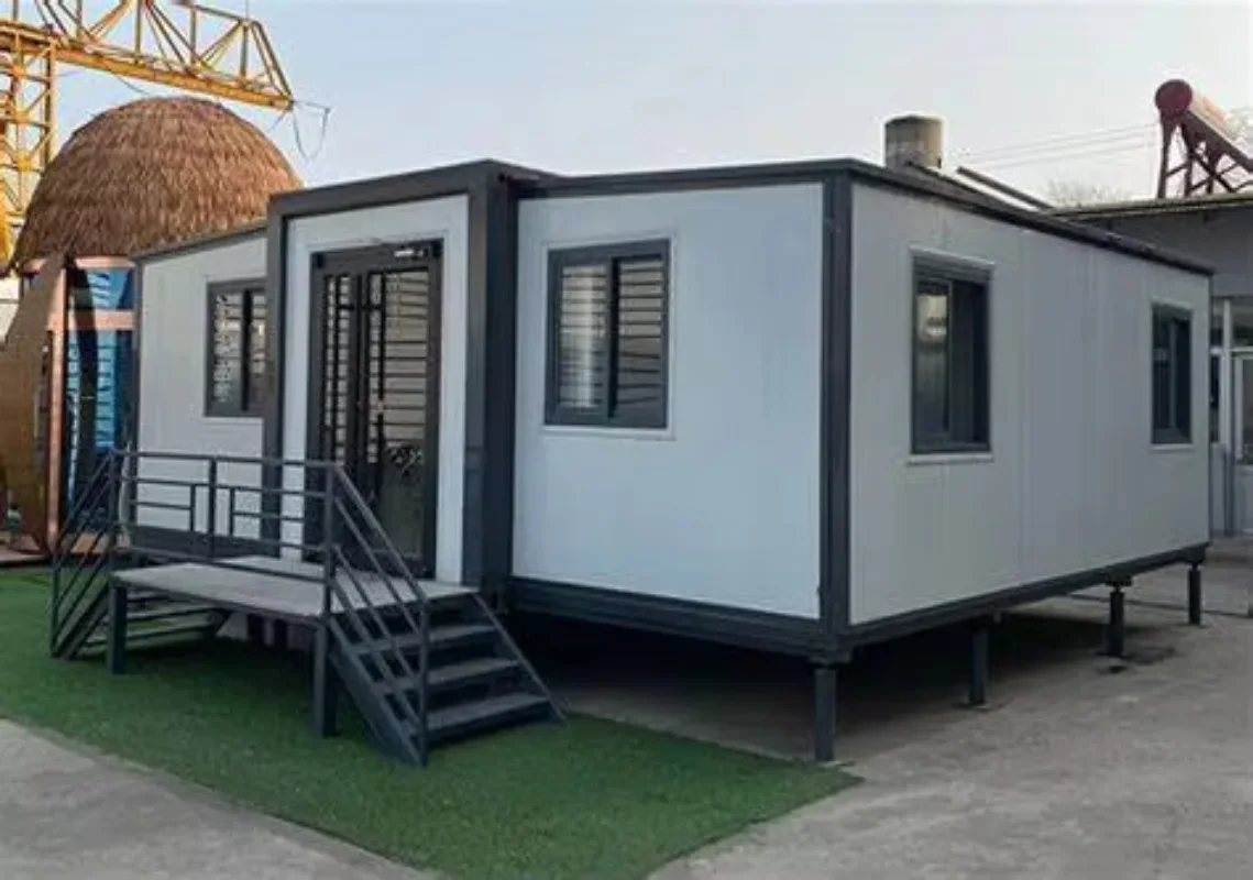 Container House 3 Bedrooms Foldable Homes 20ft Office Folding Container House Collapsible Mini Storage Container Tiny Home House