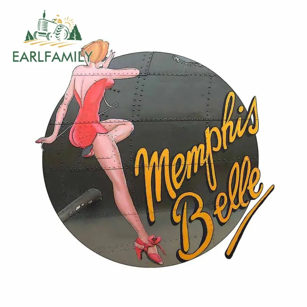

x Funny Car Stickers for Pin Up Memphis Belle Vinyl Wrap Decal Personality Windows Occlusion