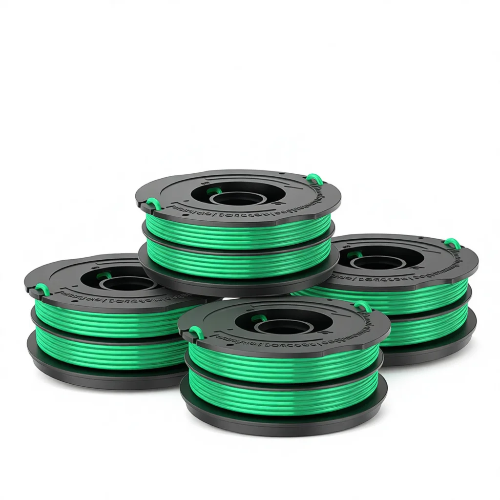 Trimmer Head Spool Line For Black Decker DF080 BKP Replacement Coil Lawn Mower Garden Power Tool Accessories Kit