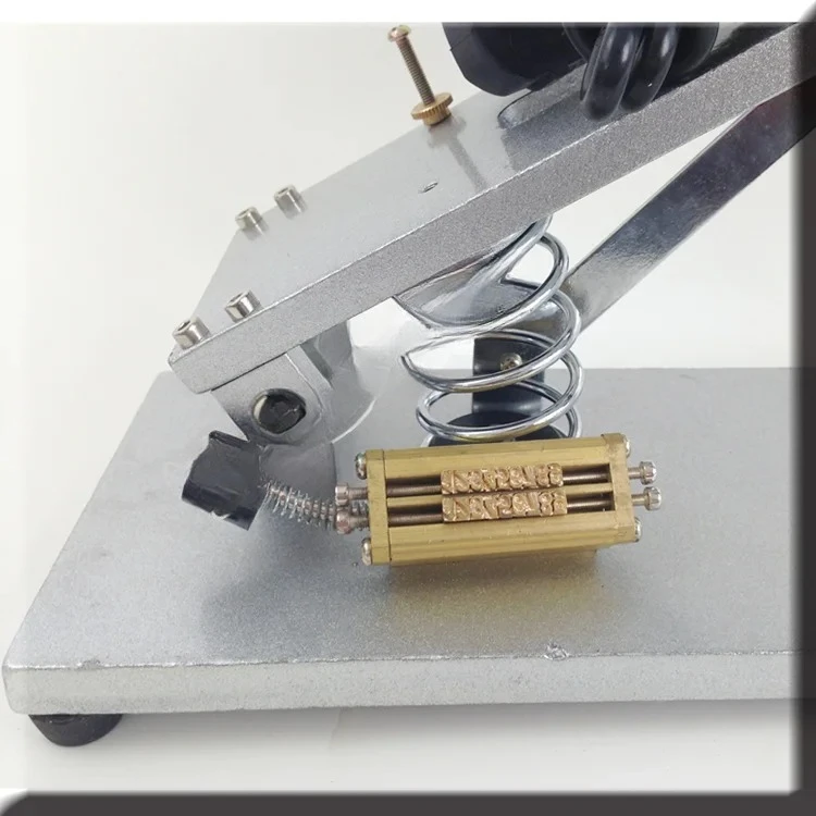 Heat Ribbon Printer Date Coding Machine Color Hot Printing Machine 220V/110V Film Bag Date Printer ZY-RM5-C