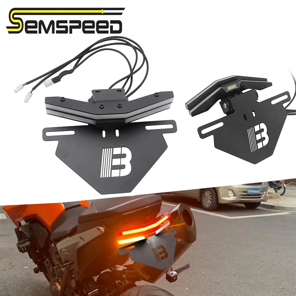 

Fender Eliminator Number Plate Holder For KTM DUKE 125 200 250 390 640 690 790 890 Motorcycle Accessories