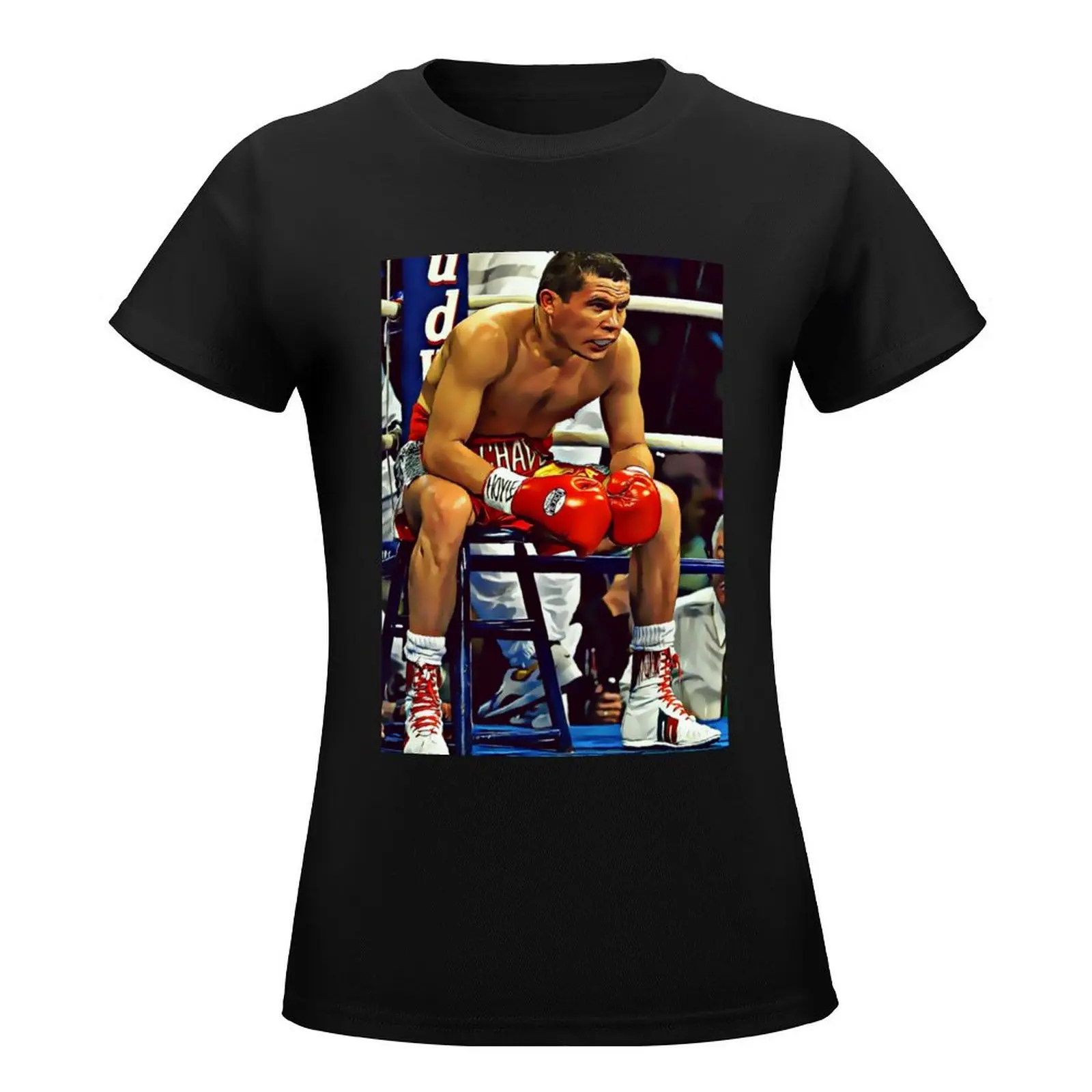 Julio Cesar Chavez T-Shirt Female clothing summer tops western t shirts for Women