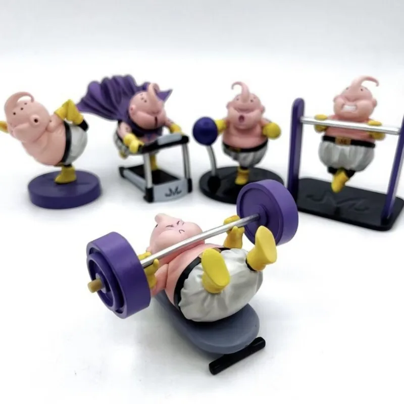 Dragon Ball Anime Perifere Figuur Magic Man Buou Gym Creatieve Cartoon Model Grappige Creatieve Trendy Figuur Ornamenten Groothandel