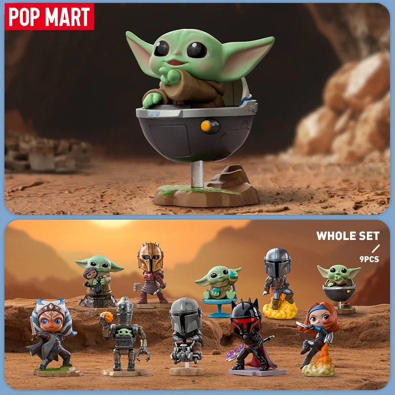 POP MART Star Wars Mandalorian Series Blind Box Toys Mystery Box Mistery Caixa Action Figure Surprise Cute Model Birthday Gift