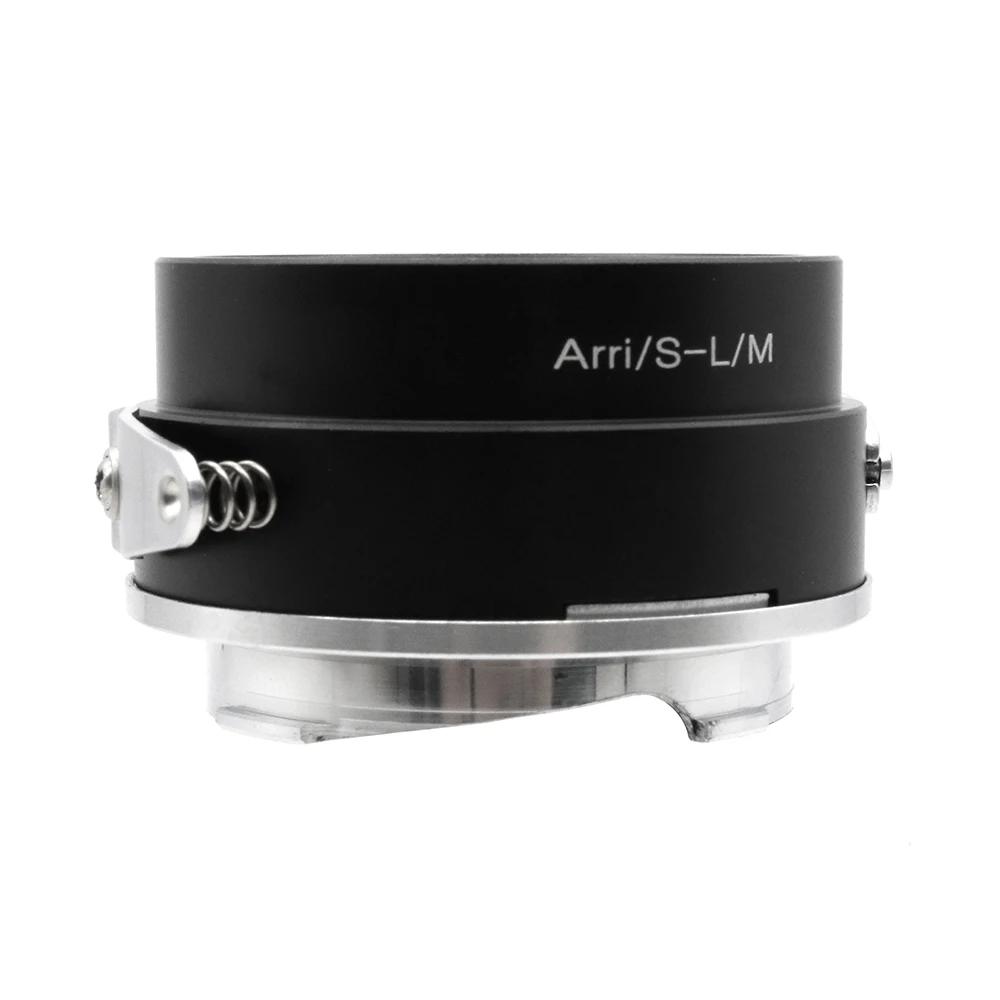 LinGo Metal Mount Adapter Ring for ARRI/S-L/M, Lens Adapter for ARRI Standard Mount Series Lenses to Leica M Mount Cameras