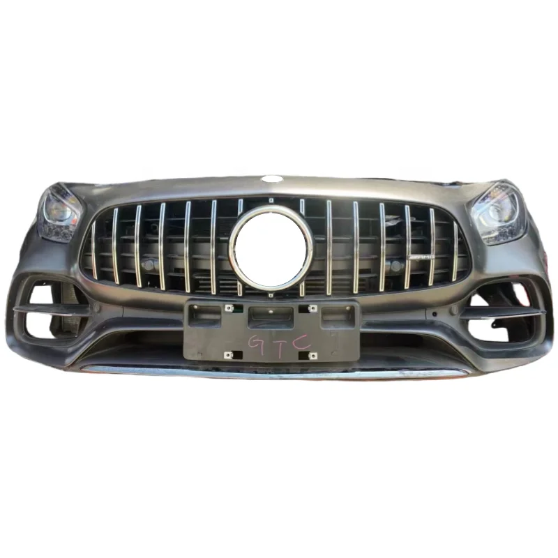 

Tom AutoUsed Front Bumper Assembly with Headlights Radiator for Mercedes AMG GT-C W190 Hood Fenders