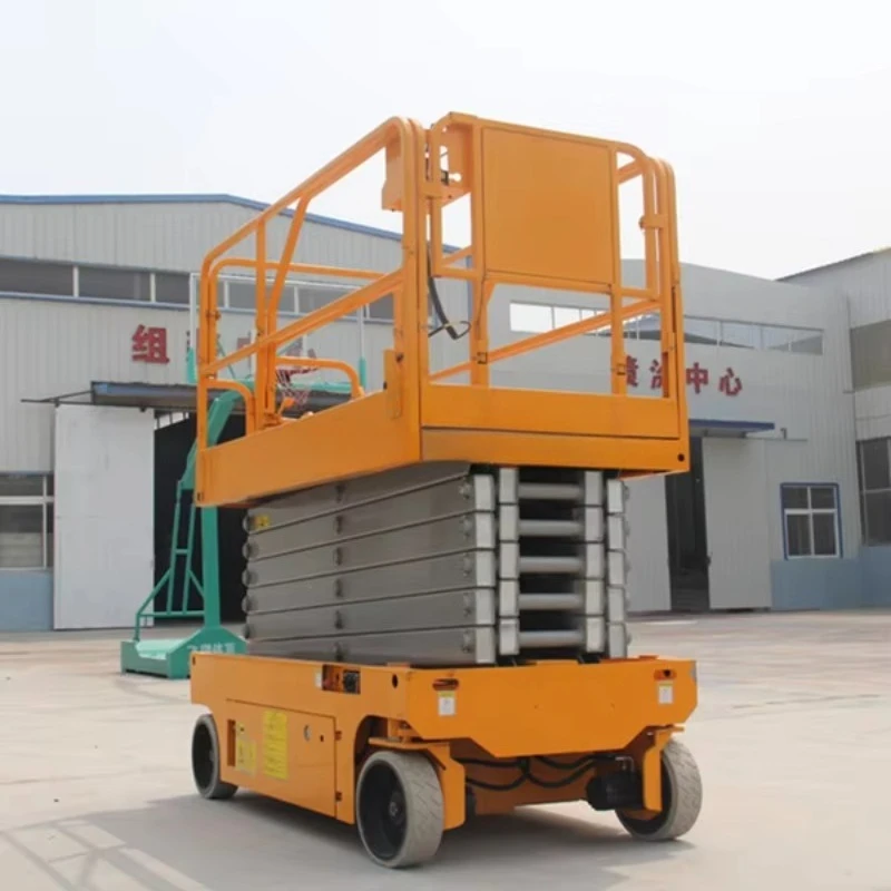 6--14M Full Electric Self Propelled Scissor Lift Aerial Work Platform High Quality Good Price