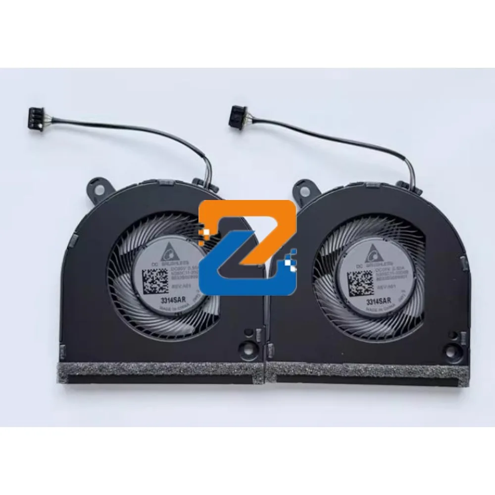 New Original Laptop CPU Cooling Fan For Dynabook Portege X50W-J Cooler Radiator Fan NS65C11-20G06 6033B0089901