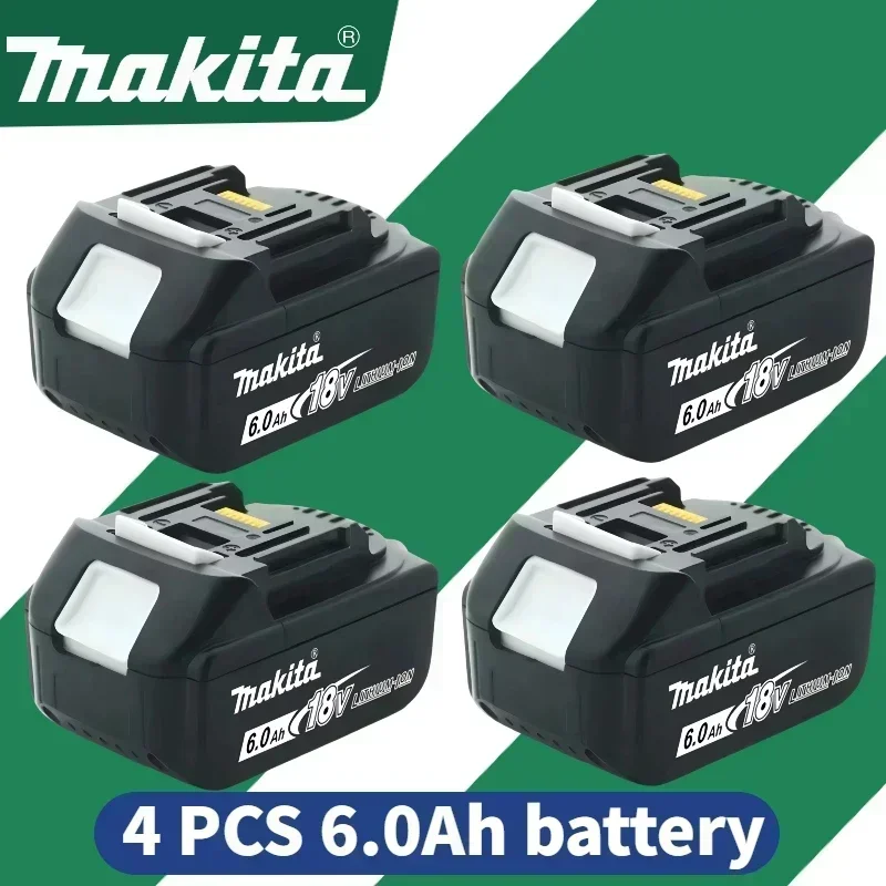 

Original makita power tool battery 3Ah/5Ah/6Ah for Makita 18V battery BL1830B BL1860B BL1860 BL1840B Replacement lithium battery