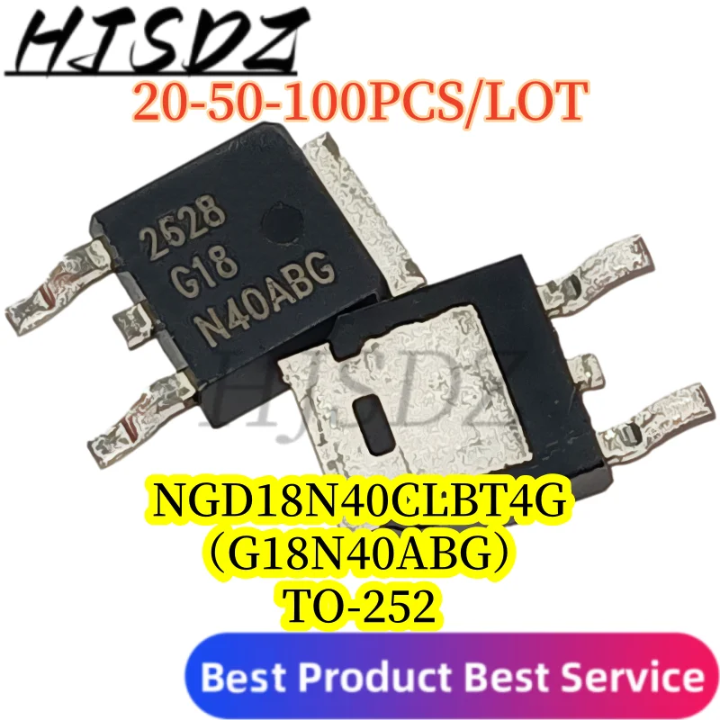 N-channel【20-50-100PCS/LOT】 IGBT NGD18N40CLBT4G G18N40B G18N4ABG TO-252