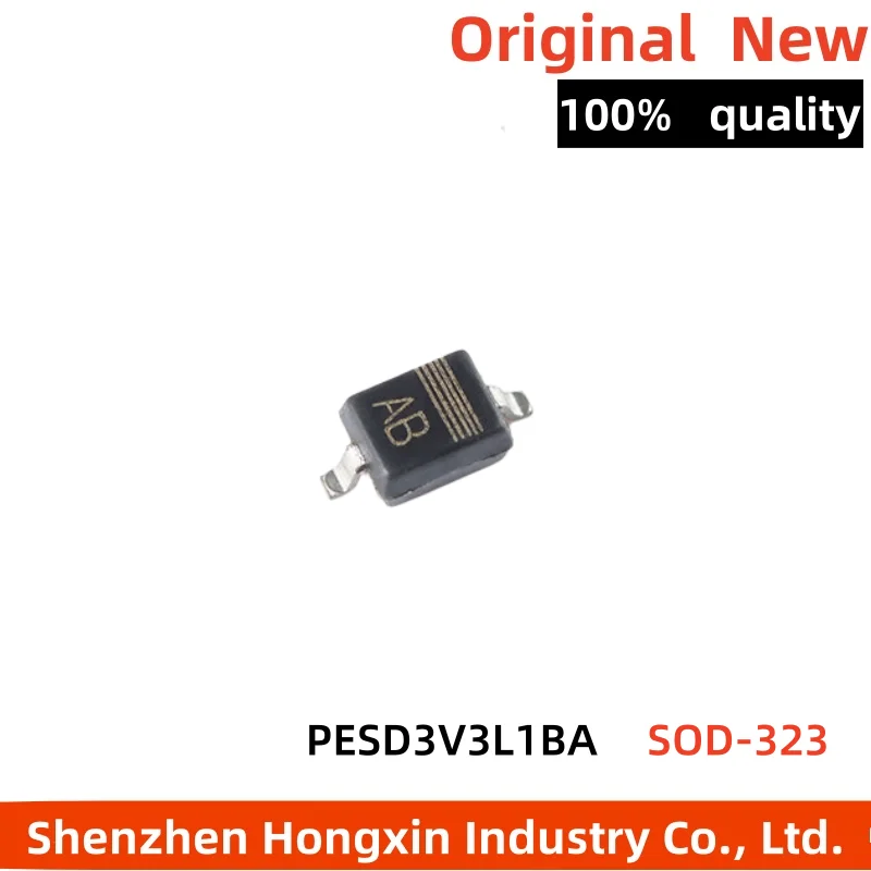 10 pieces UMW PESD3V3L1BA SOD-323 3.3V ESD anti-static diode protection chip