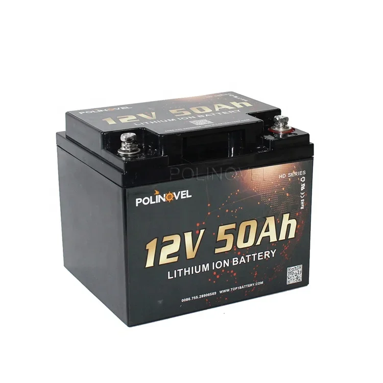 for Polinovel Energy Storage Solar RV Boat Caravan Lifepo4 Ion Lithium Battery 12v 80ah