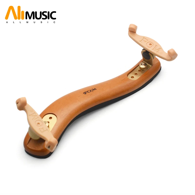 Fom ME-032 Wood Violin Shoulder Rest Support for 4/4 3/4 Violin String FOM Wood