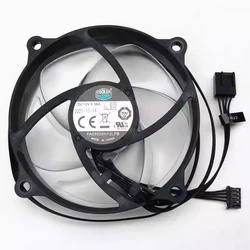 New CoolerMaster FA09025H12LPB 12V 0.36A 9025 RGB 4-wire PWM Speed Control Circular Fan