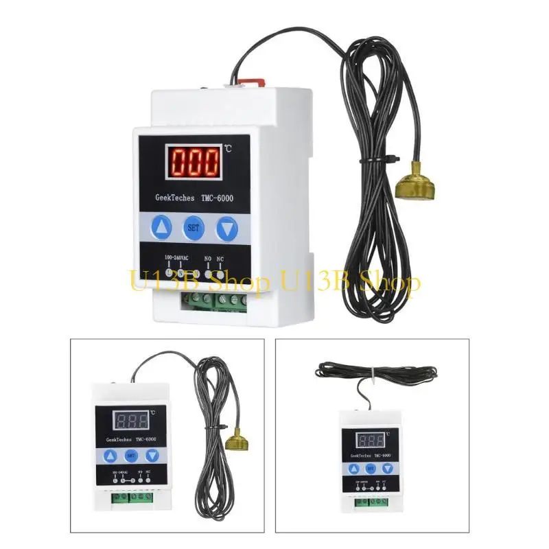

U13B TMC-6000 110-240V Digital Temperature Control LED Display Probe