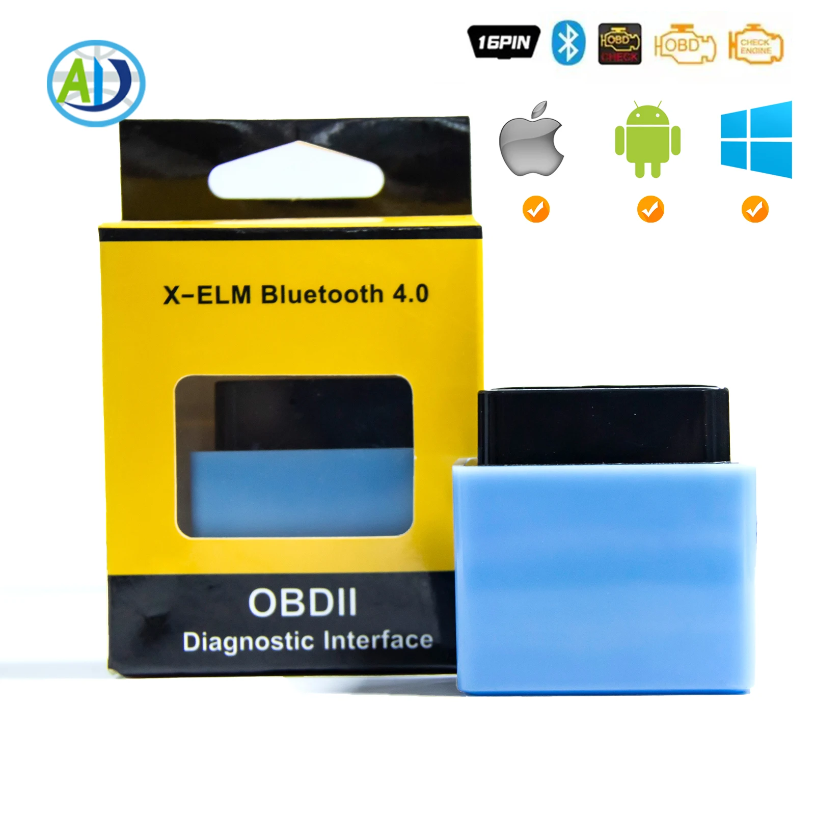 

Мини ELM327 V1.5 Bluetooth 4.0 для IOS Android Symbian Windows Auto OBD2 сканер считыватель кодов, совместимый с крутящим моментом Auto Doctor