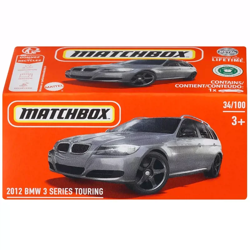 2024 Original Mattel Matchbox Car Toys for Boy 1/64 Diecast Vehicle Porsche Cayenne Turbo BMW 3 Opel Kadett Mazda RX-8 Terrastar