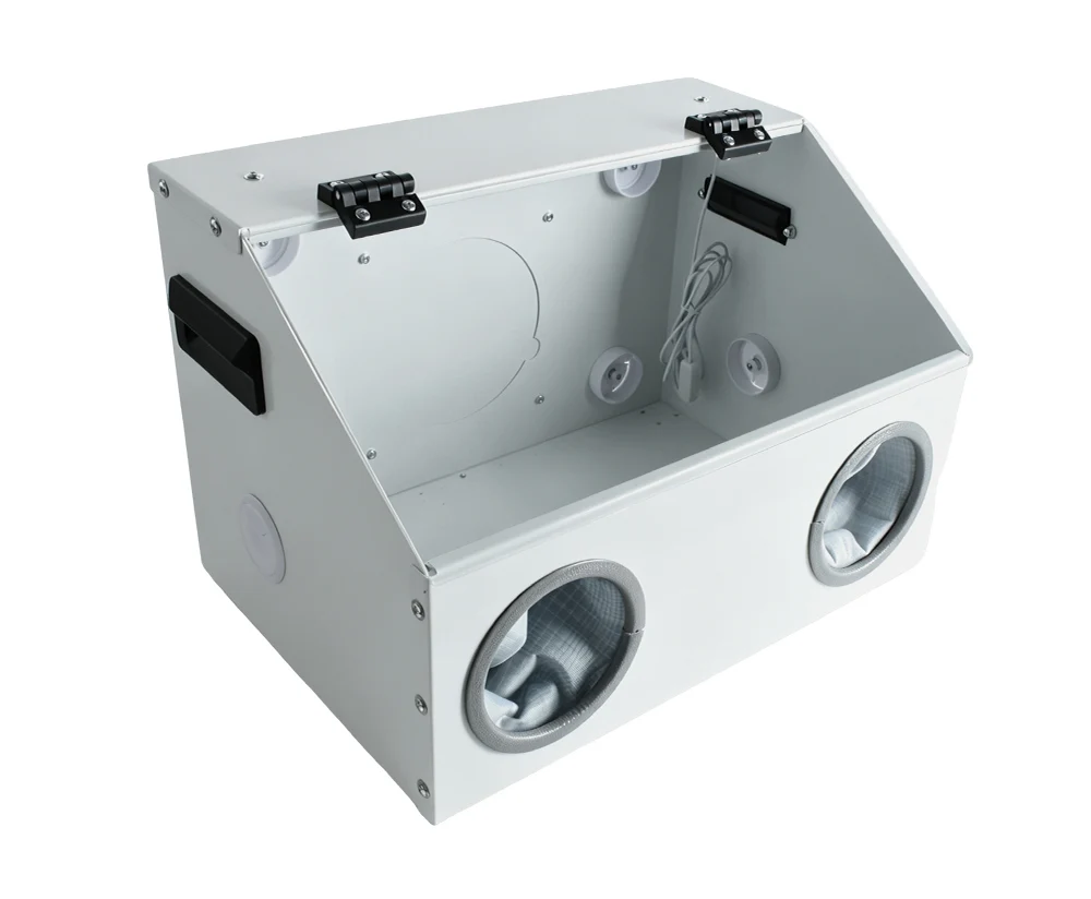 Grinding Dust Cover Portable Dust Extraction Booth Dust Collector for Table Grin