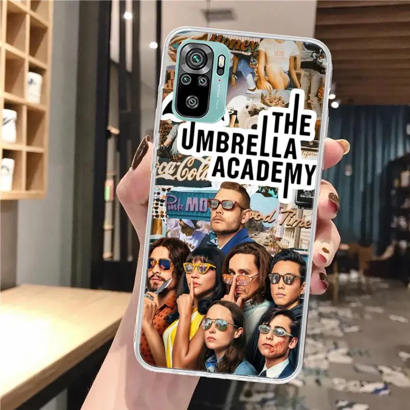 The Umbrella Academy Silicon Phone Case For Xiaomi Redmi Note 14 13 12 12S 11 Pro Plus 11S 10 10S 11T 11E 4G 5G Soft Cover Redmi view 2