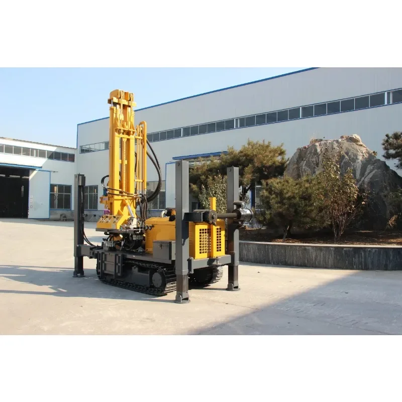 YG Cheap Price Crawler Mounted DTH Drilling Rig 200m Diesel Engine Water Well Drilling Rig / Mine Drilling Rig Machine