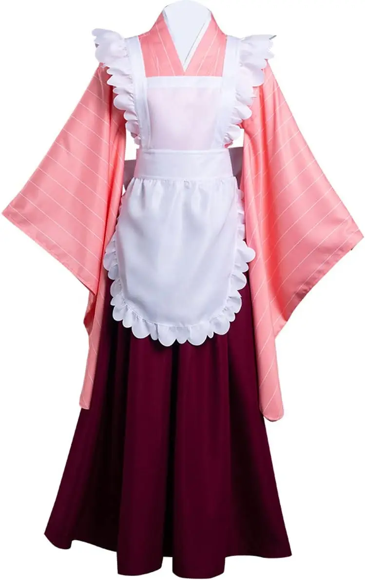 Anime Miss Kobayashi‘s Dragon Maid Tooru Cosplay Costumes kimono Halloween Suit