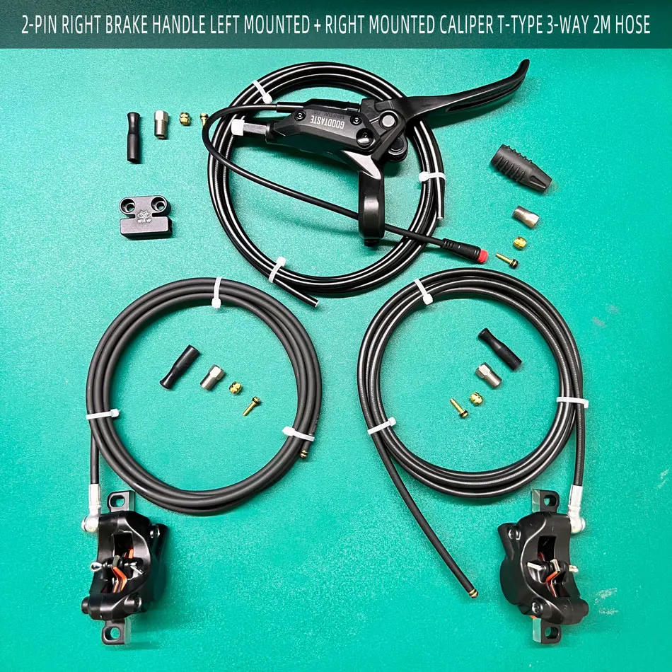 NFOX GT03 elektrische driewieler dubbele hydraulische remrijaccessoires GT07N remhendel remklauw bevestigingsapparaat systeemaccessoires
