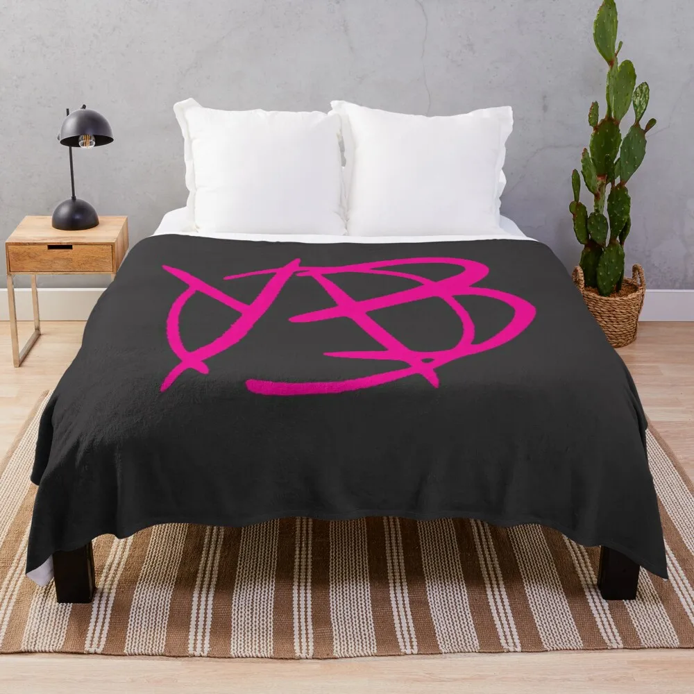 

Yungblud logo Throw Blanket warm blanket quilt blanket heavy blanket