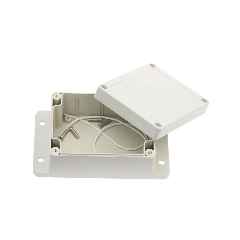 1pcs 115x90x55mm Plastic case Security power supply case Meter case Outdoor wiring waterproof box with ear