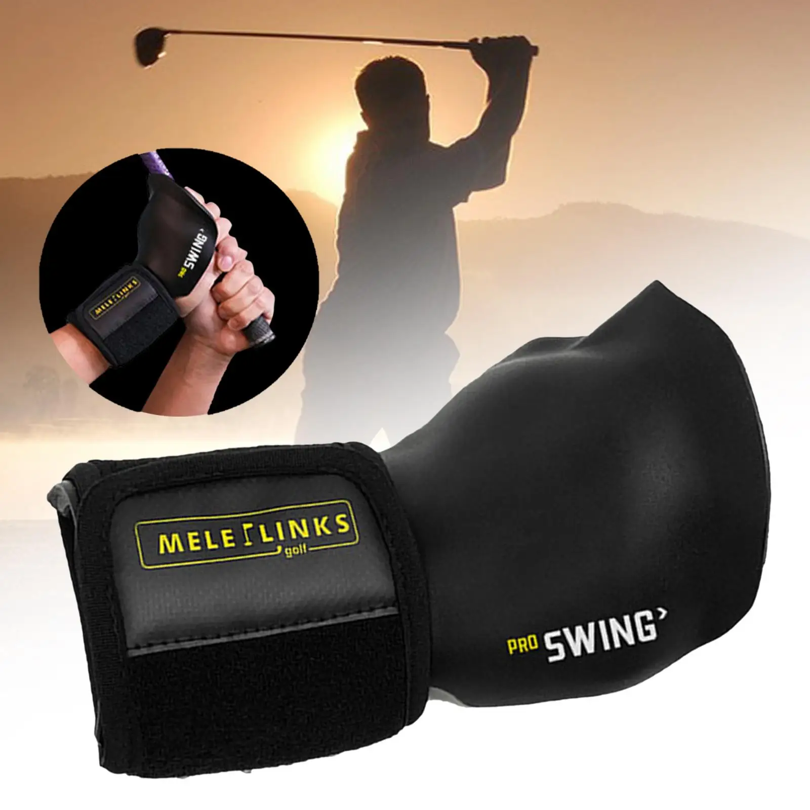 

Golf Swing Trainer Golf Straight Arm Trainer Golf Wrist Band Golf Equipment Golf Swing Training Aid for Outdoor Sports Men Adult