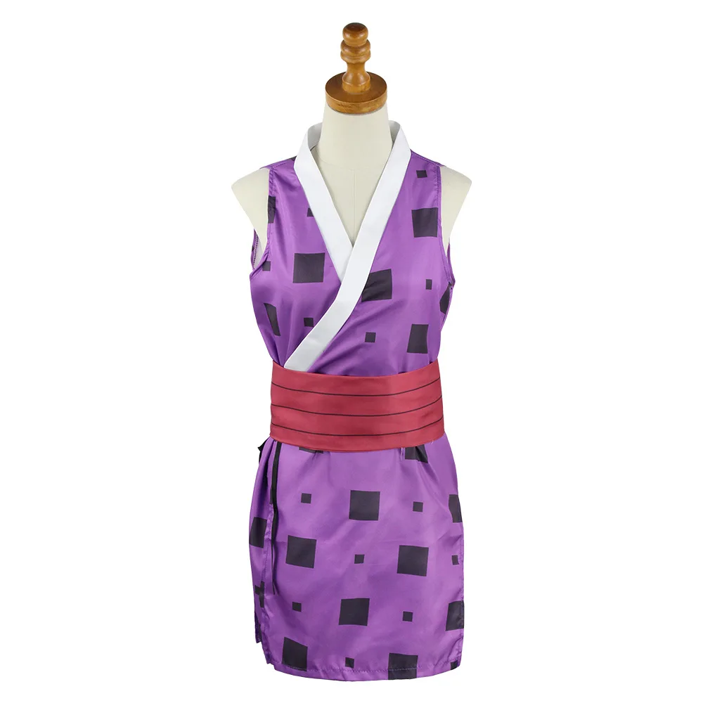 Anime Hinatsuru Makio Suma Cosplay Costume, Uzui Tengen Wives Kimono Uniforme, Robe Sexy, District de Divertissement Périphérique