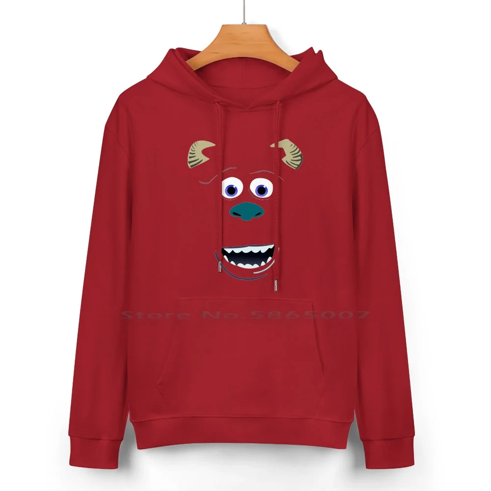 James p. Sullivan-Hoodie de algodão puro para homens e mulheres, camisola Monsters, camisola unissex, 24 cores, camisola 100% algodão com capuz