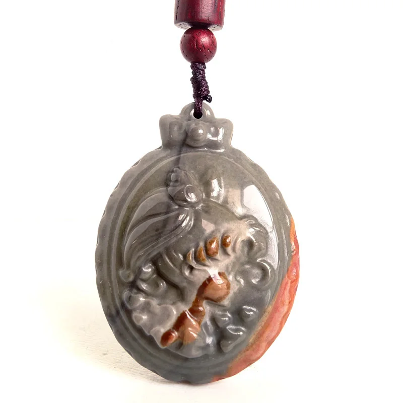 

Натуральный Пикассо Яшма Кристалл Драгоценный Камень Аниме Резьба Исцеляющий Сейлор Мун Кулон Ожерелье Ювелирные Изделия Для Женщин Подарок BI546