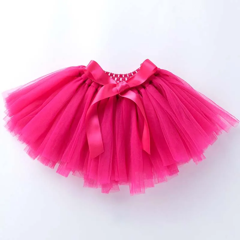 

Rose Red Skirt Baby Cute Princess Tutu Handmade Babies Birthday Party Pettiskirt Newborn Cake Smash Outfits Baby Clothes 0-2Year